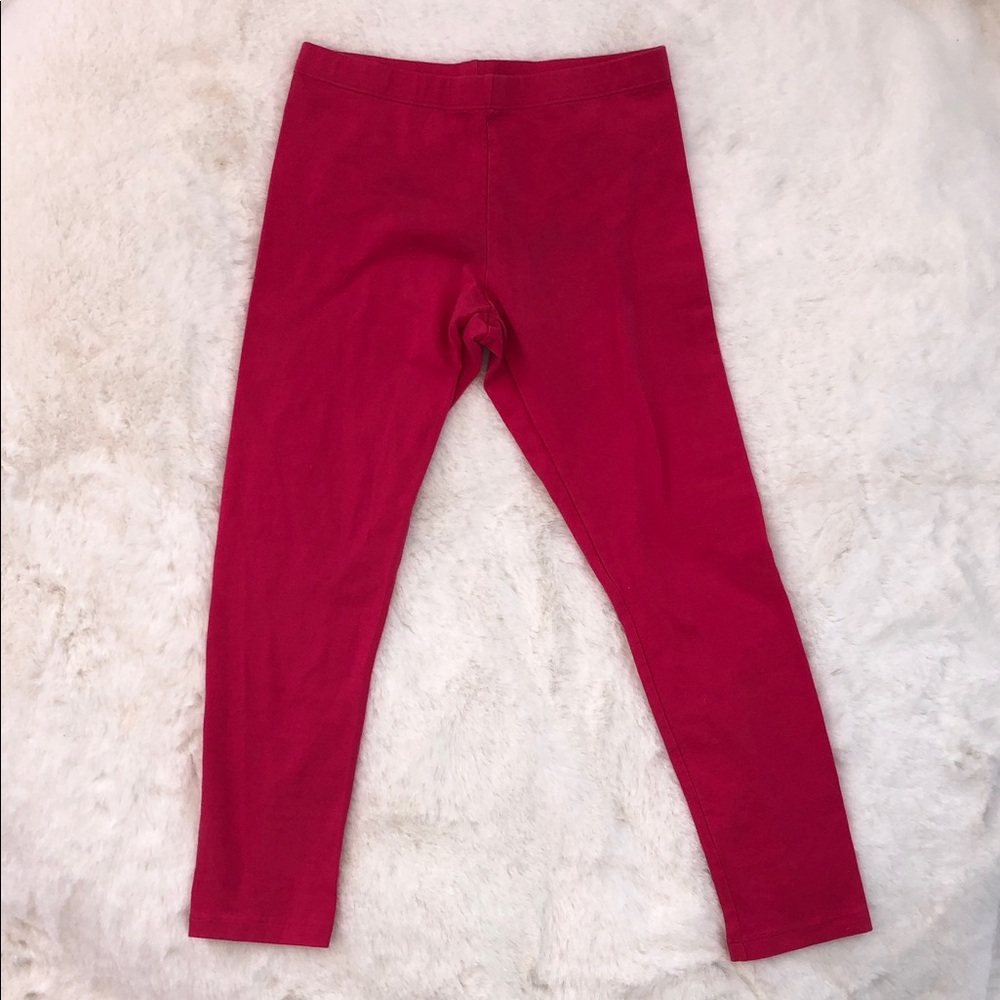 Wonder Nation Vibrant Pink Kids Legging Size L (10/12)